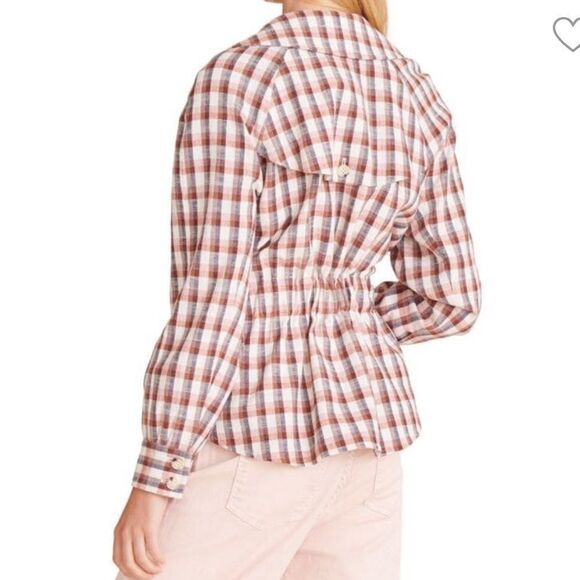 NWT Veronica Beard Lin Belted Plaid Jacket Blazer - Picture 4 of 15